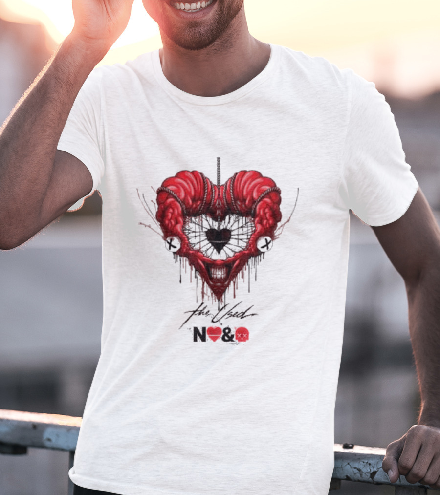 The Used In Love And Death N&XX Heart T-Shirt