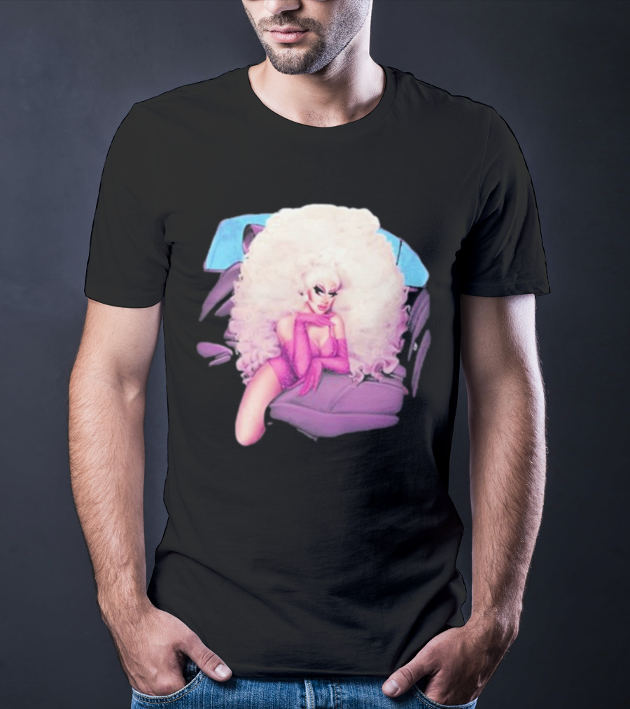 Trixie Mattel Glamorous Blonde Drag In Backseat T-Shirt