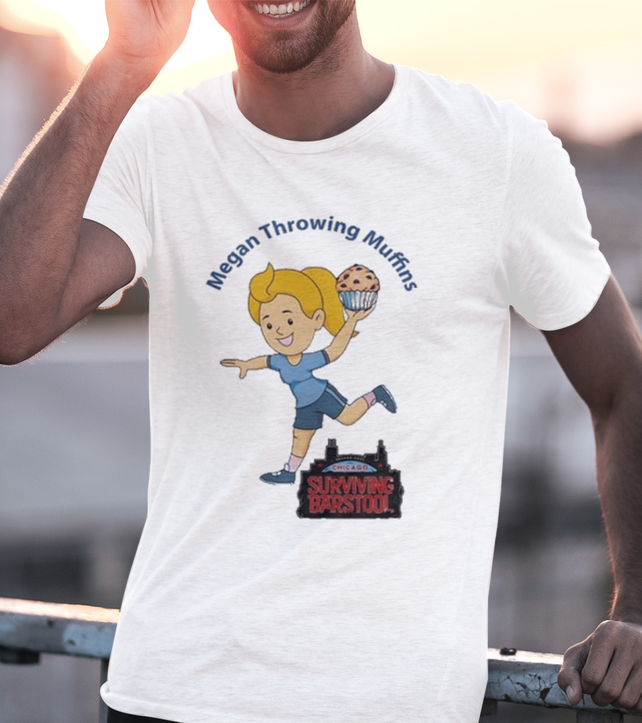 Megan Throwing Muffins Chicago Surviving T-Shirt