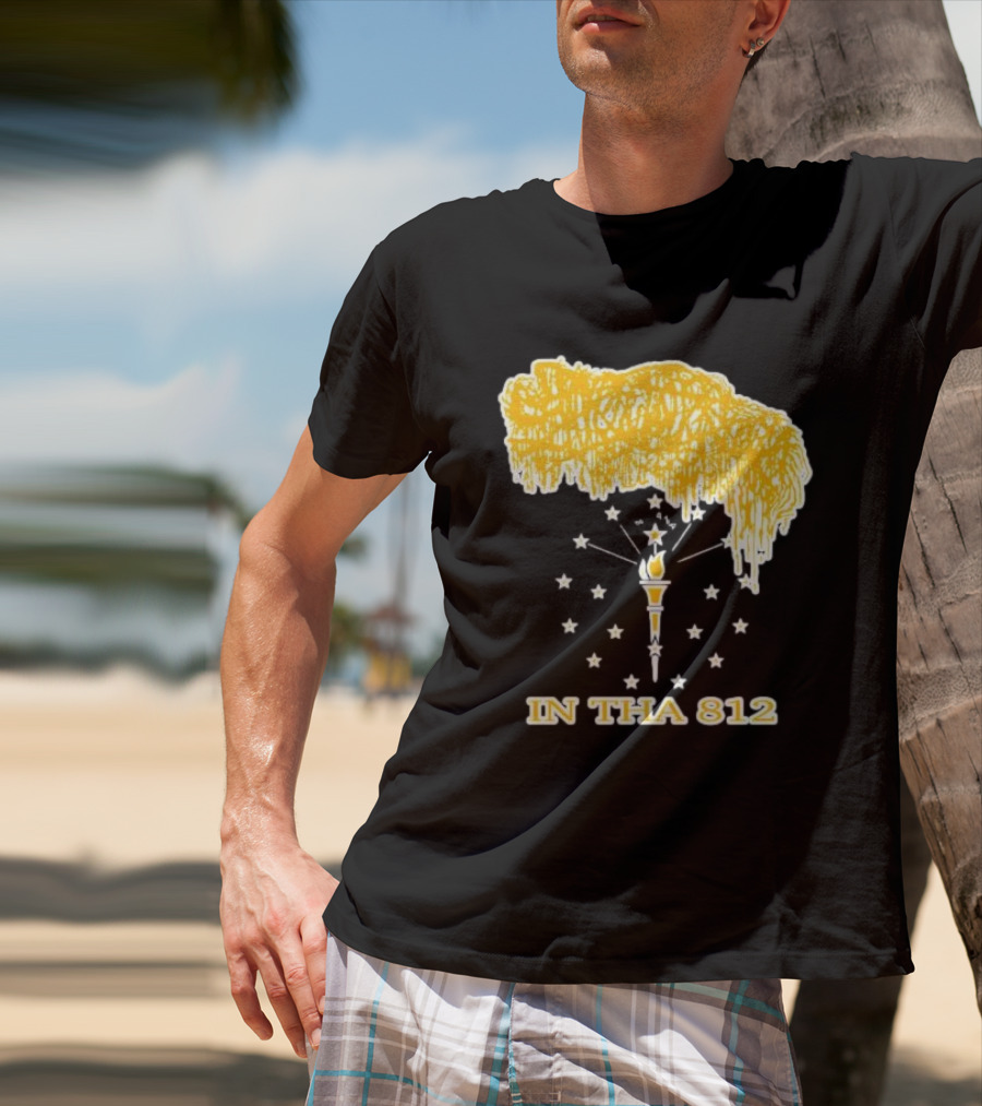 Indiana In Tha 812 Stars Torch Noodles T-Shirt