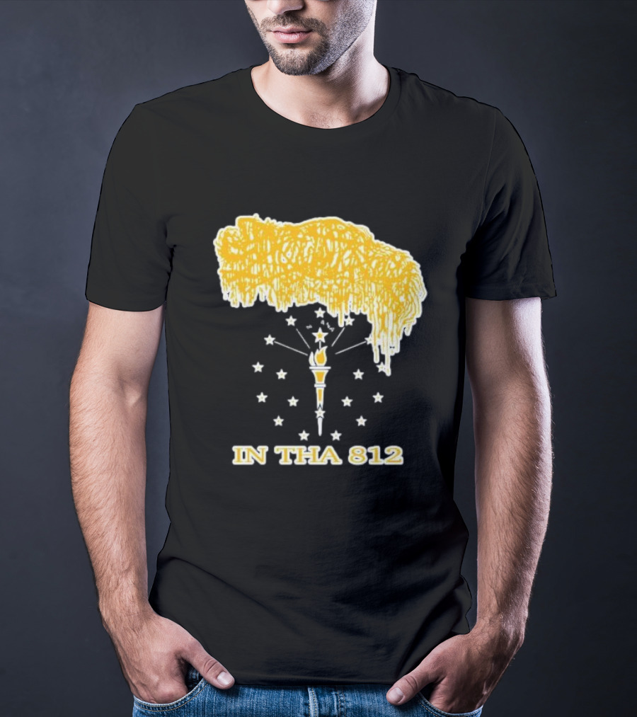 Indiana In Tha 812 Stars Torch Noodles T-Shirt
