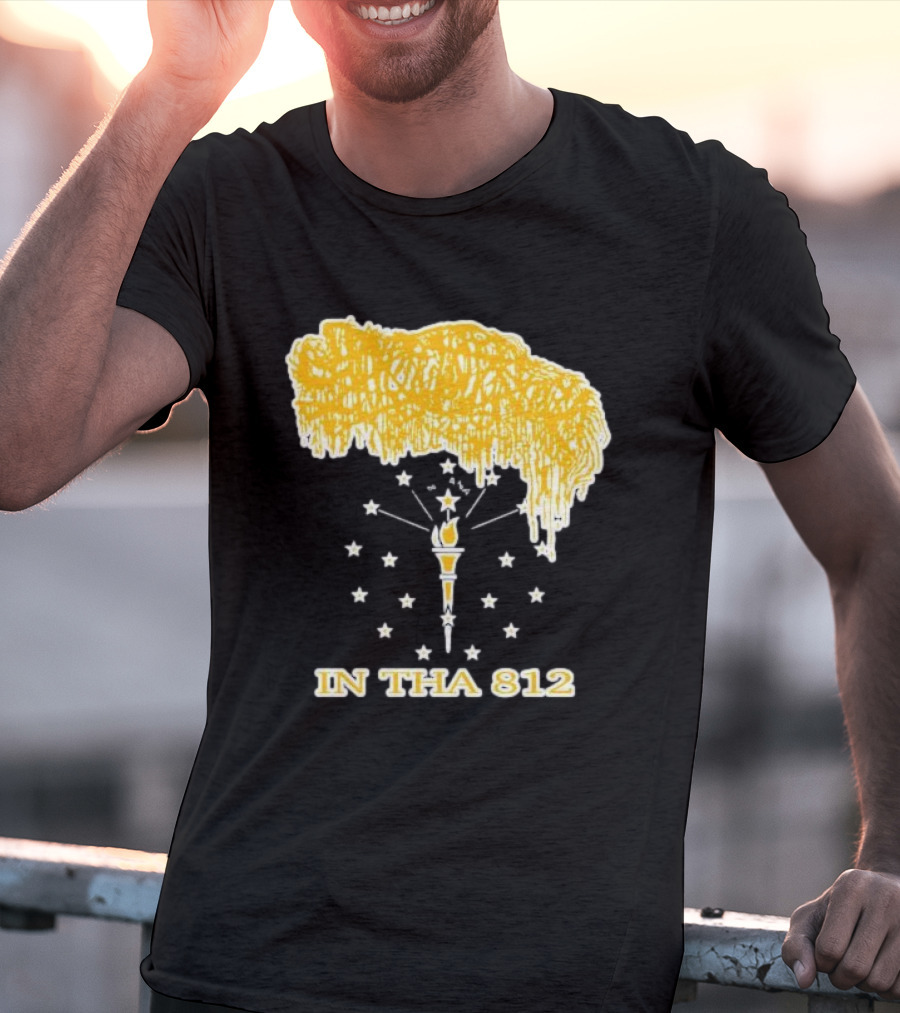 Indiana In Tha 812 Stars Torch Noodles T-Shirt