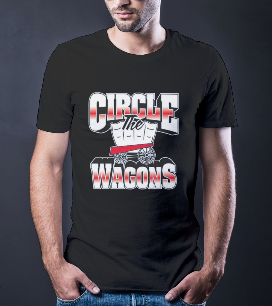 Buffalo Bills Circle The Wagons NFL Football Fan T-Shirt