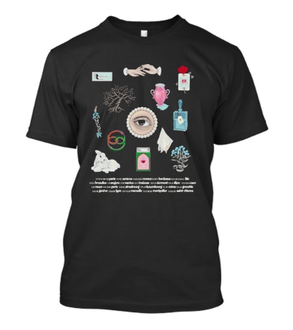 Clara Luciani Mon Sang Mmxxv 2025 Paris Amiens Rennes Bordeaux Lille Marseille T-Shirt