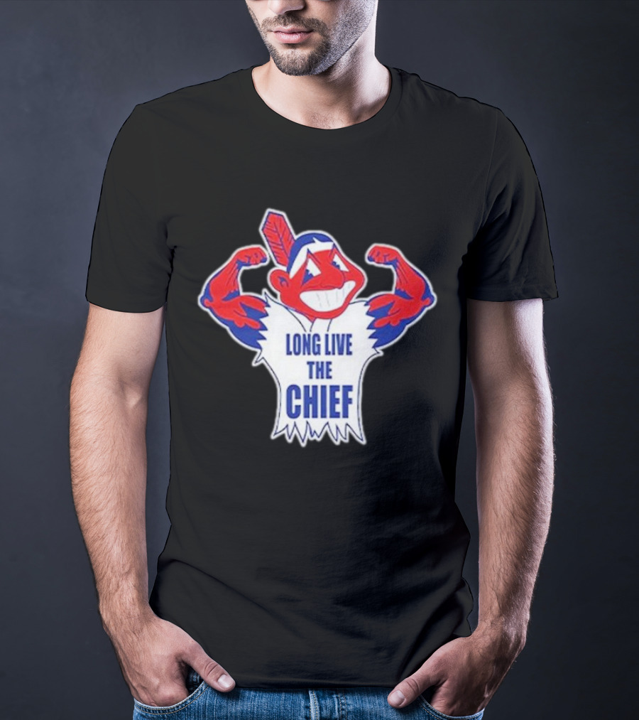 Cleveland Indians Chief Wahoo Long Live The Chief T-Shirt