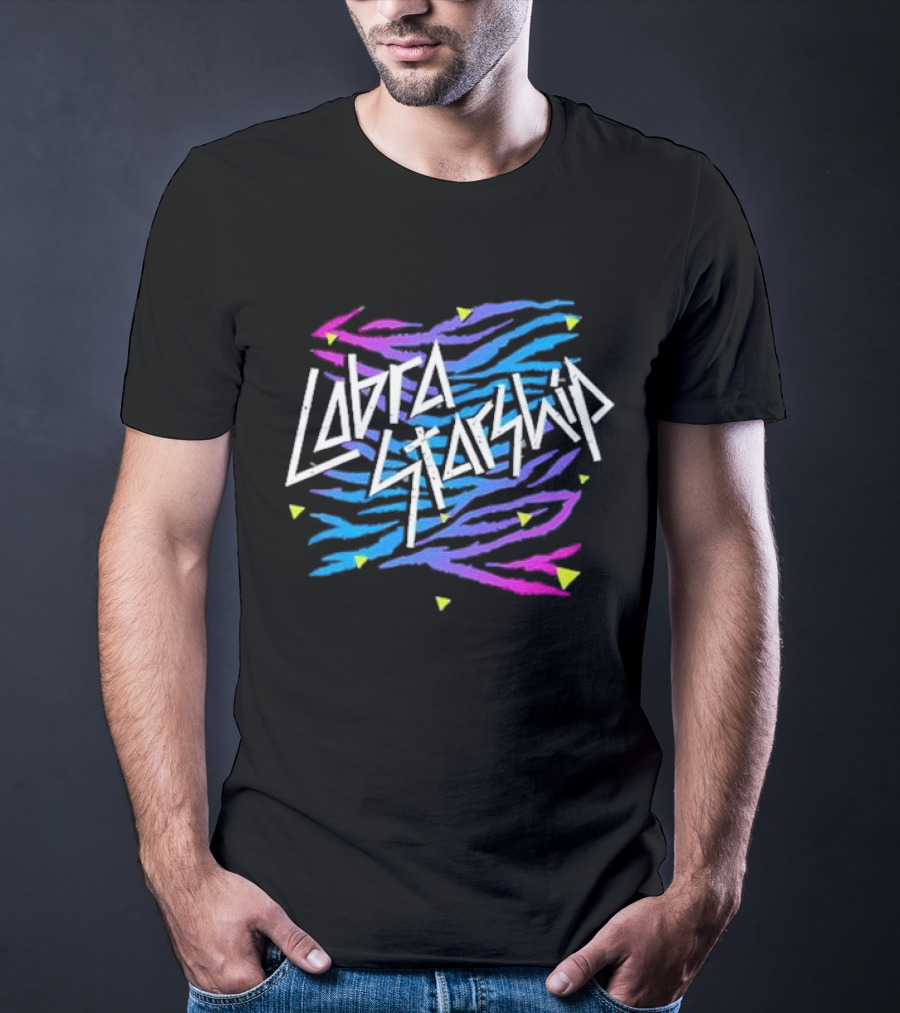 Cobra Starship Neon Zebra Print Tour T-Shirt