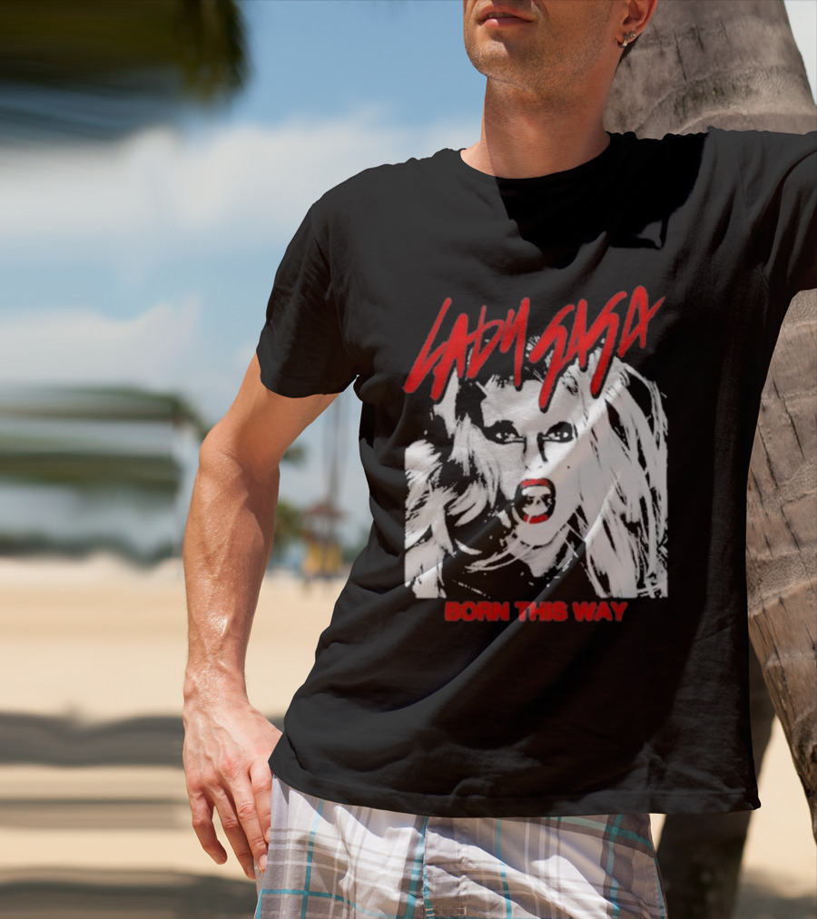 Lady Gaga Born This Way Artwork T-Shirt