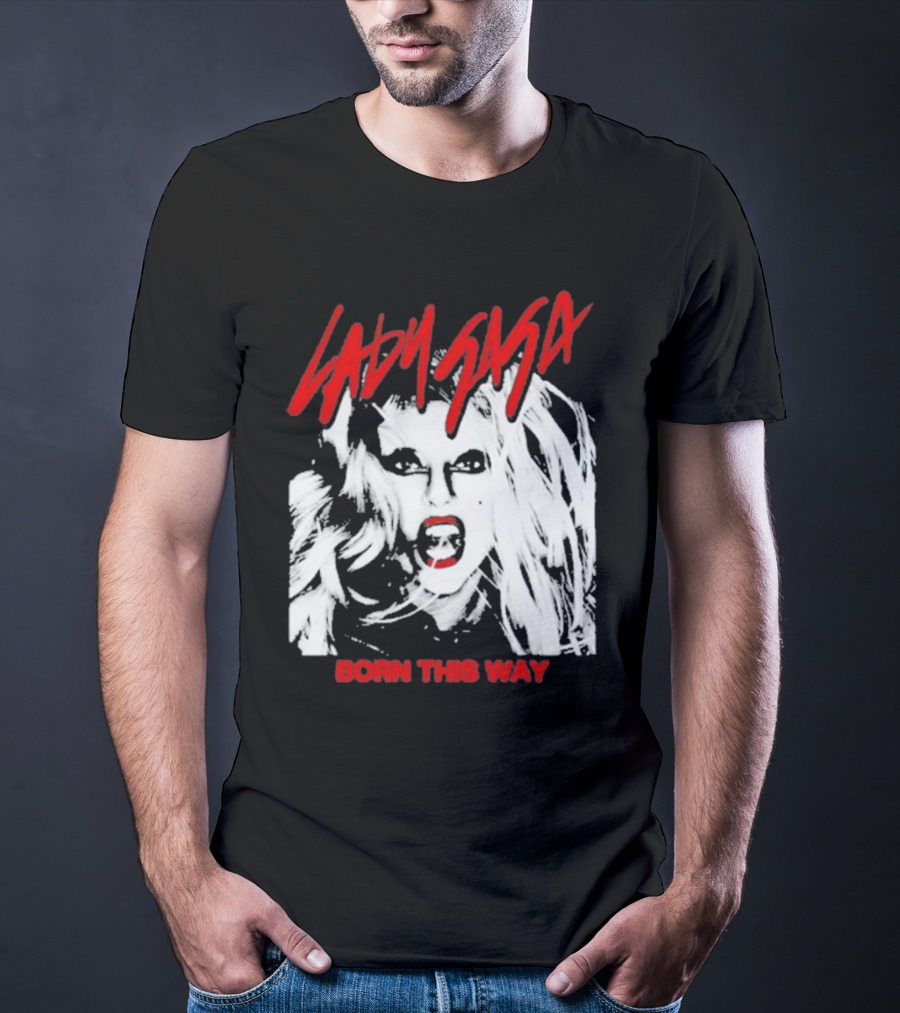 Lady Gaga Born This Way Artwork T-Shirt