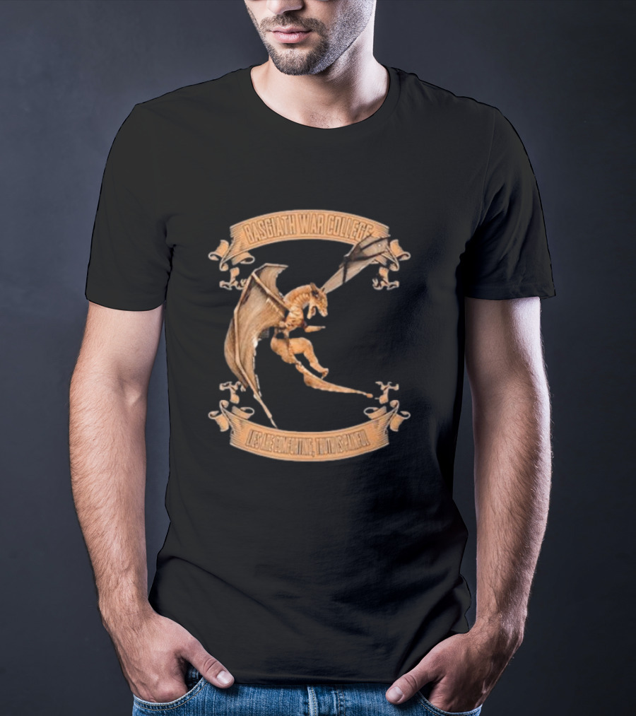 Fourth Wing Basgiath War College Dragon Fearless Mighty Unscathed T-Shirt
