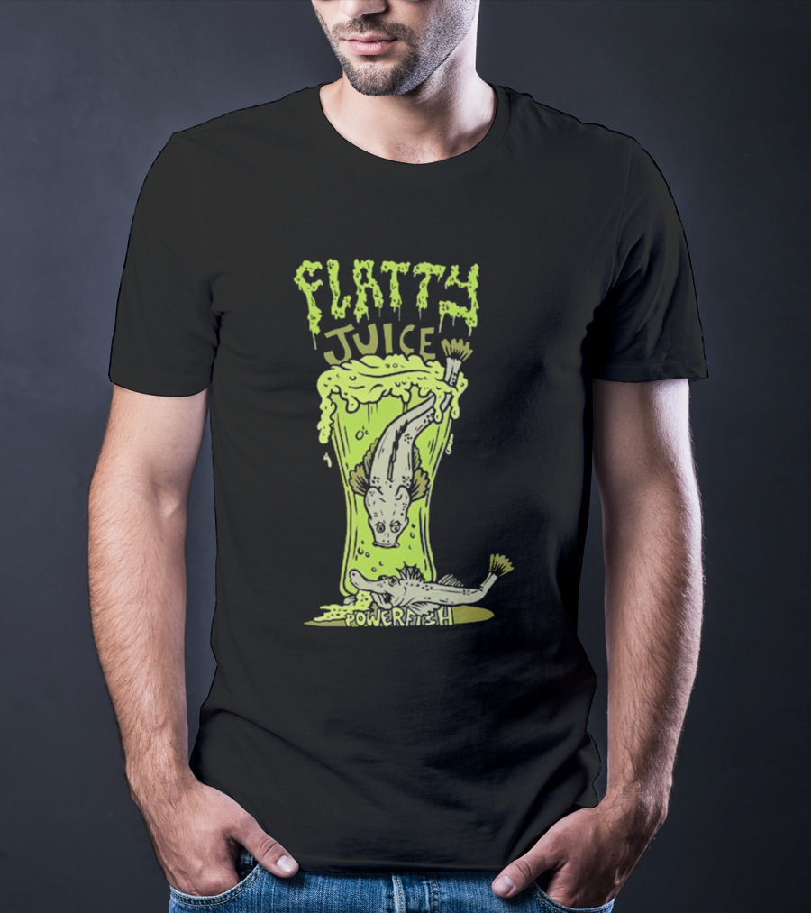 Flatty Juice Powerfish Dr. Moose T-Shirt