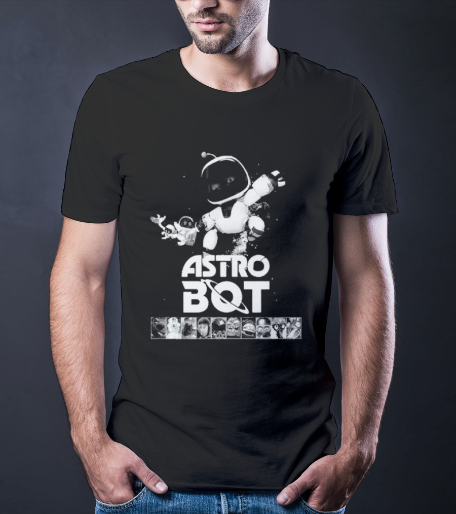 Astro Bot Prestige Adventure Galaxy Characters T-Shirt