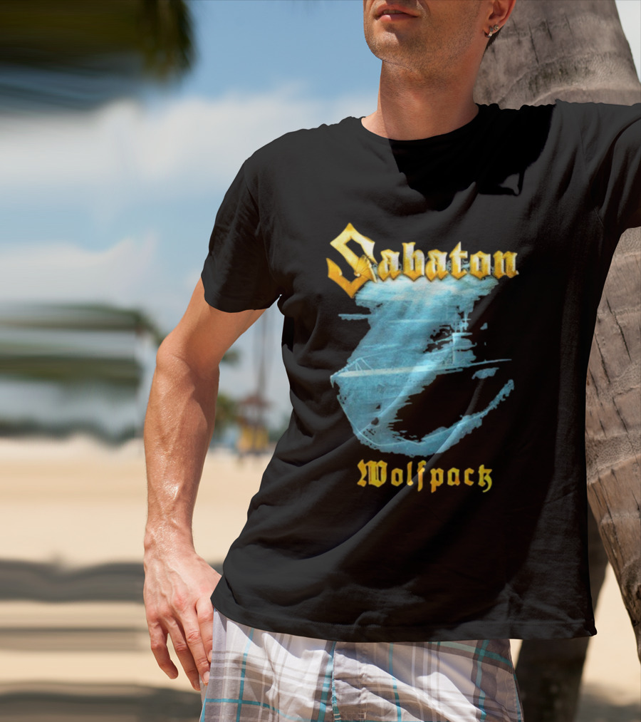 Sabaton Wolfpack Submarine Battle Reflection T-Shirt