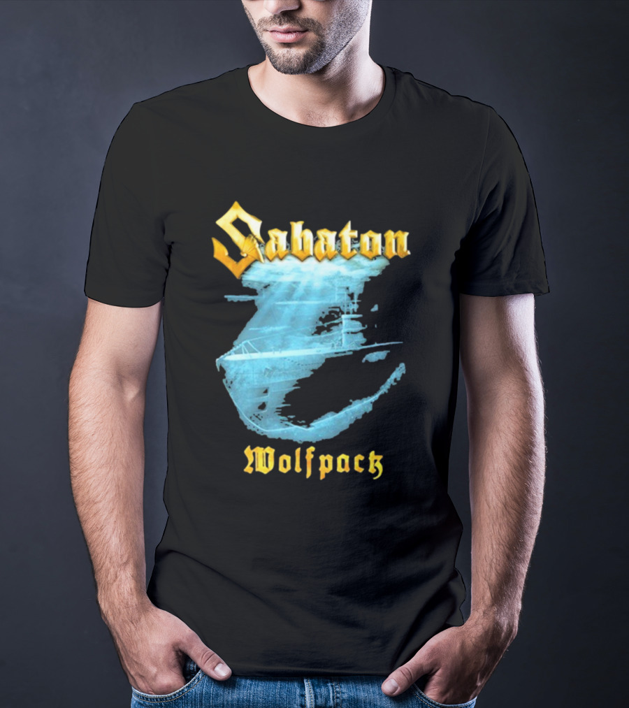 Sabaton Wolfpack Submarine Battle Reflection T-Shirt