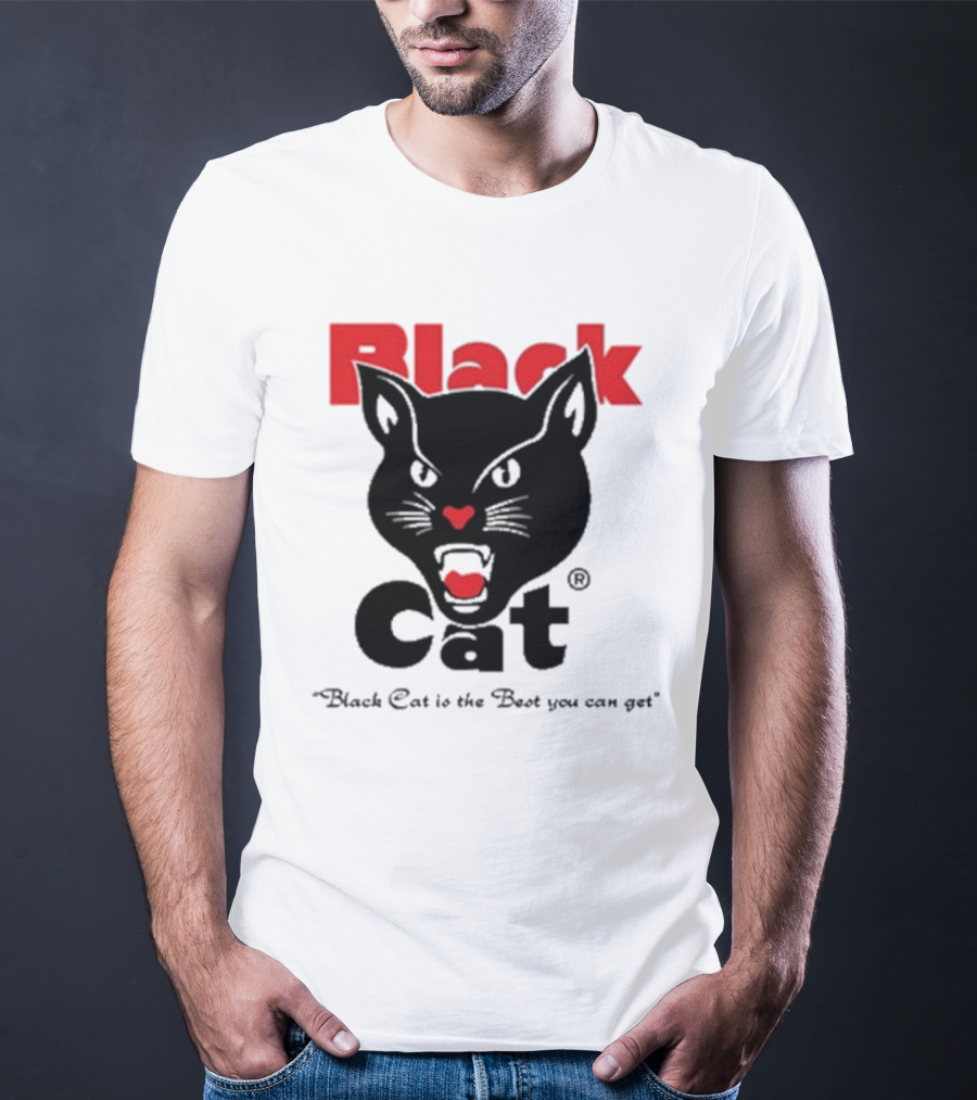 Black Cat Is The Best You Can Get Matthew Livelsberger T-Shirt