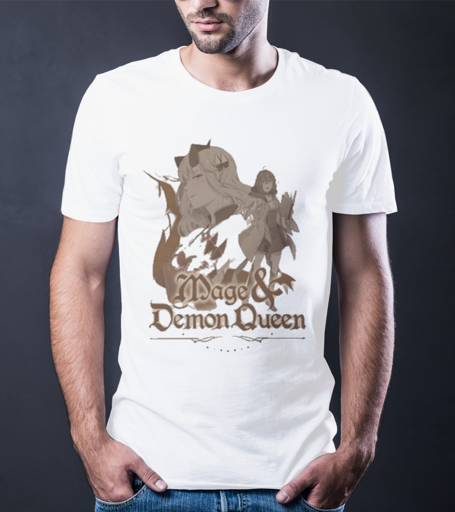 Mage And Demon Queen Webtoon Aesthetic Anime Character T-Shirt