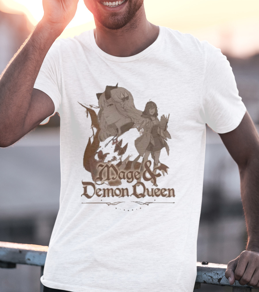 Mage And Demon Queen Webtoon Aesthetic Anime Character T-Shirt