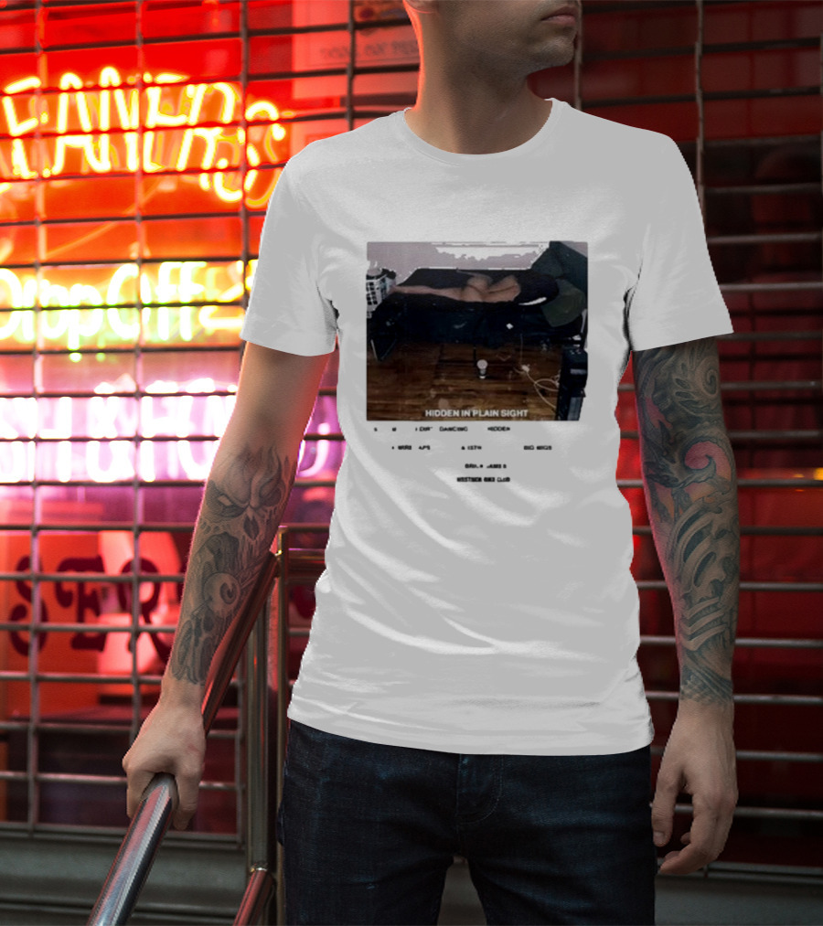 Who The Hell Is Carlo Hidden In Plain Sight Big Mike Edition T-Shirt