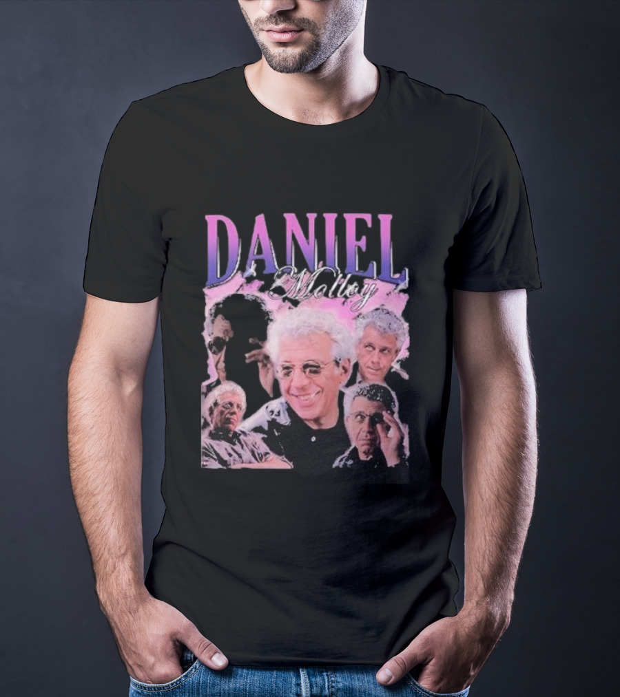 Daniel Molloy Vintage Collage Pink And Purple Aesthetic T-Shirt