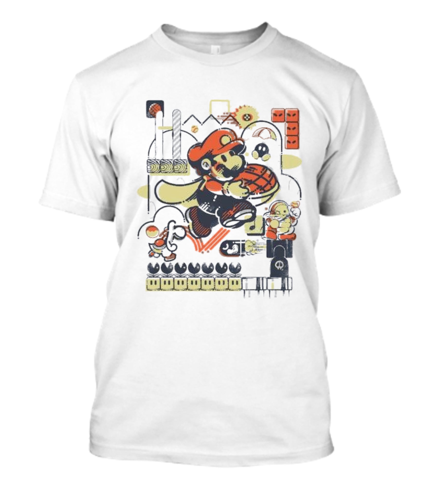 Athletic Acrobatics AGDQ 2025 Mario Retro Adventure Gaming T-Shirt