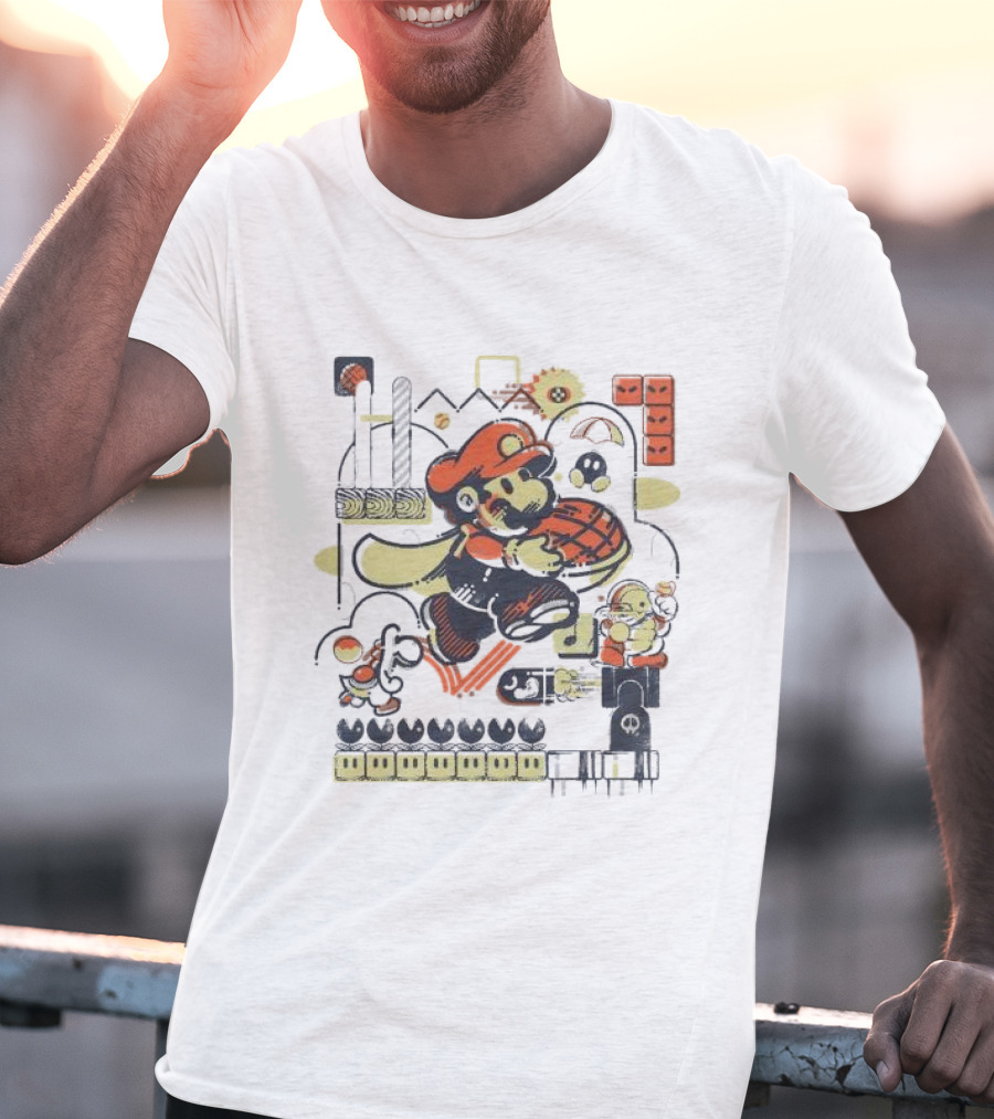 Athletic Acrobatics AGDQ 2025 Mario Retro Adventure Gaming T-Shirt