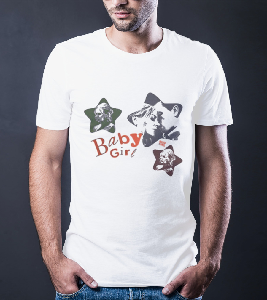 Baby Girl Bug Girl Star Portraits T-Shirt