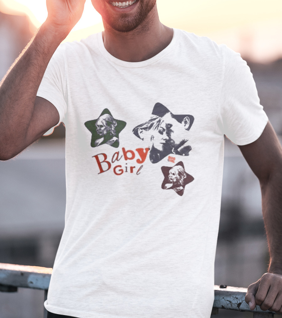 Baby Girl Bug Girl Star Portraits T-Shirt