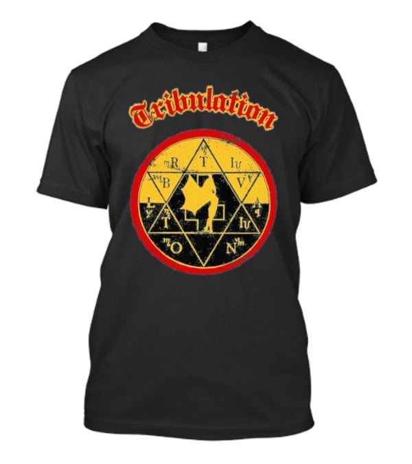 Tribulation Sabbath Ringer Occult T-Shirt