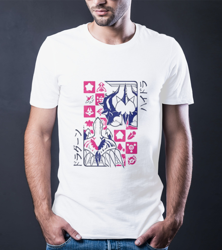 High Speed Racing AGDQ 2025 Hydra Dragon Kanji Iconic Symbols T-Shirt