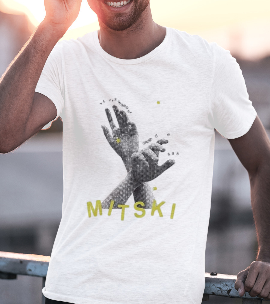 Mitski My Body’s Made Of Crushed Little Stars Hands T-Shirt