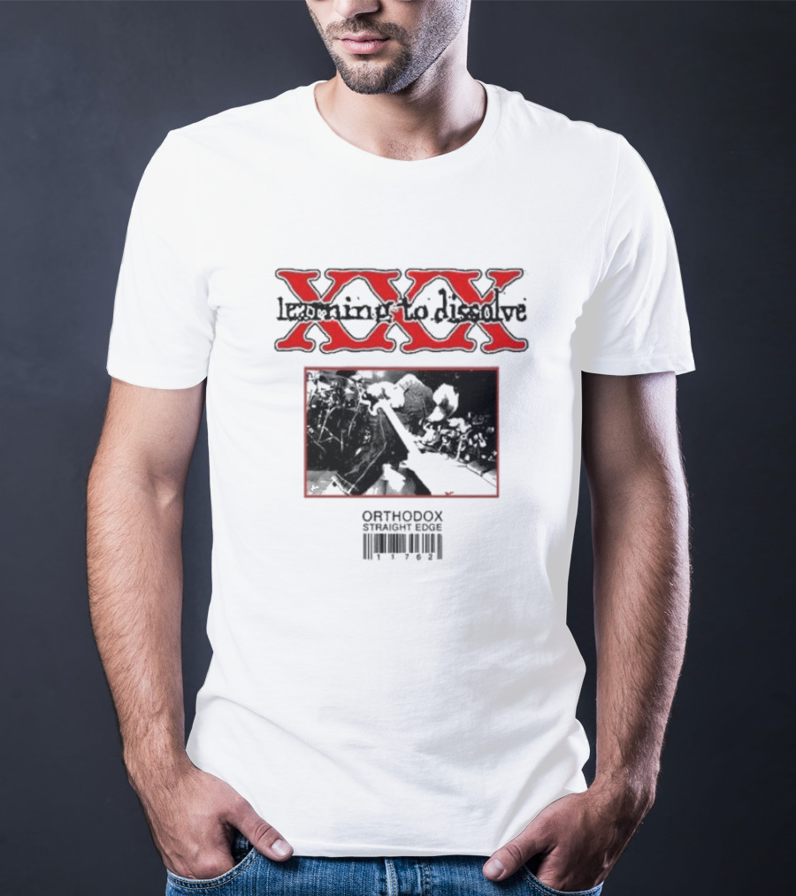 Orthodox Straight Edge XXX Learning To Dissolve T-Shirt