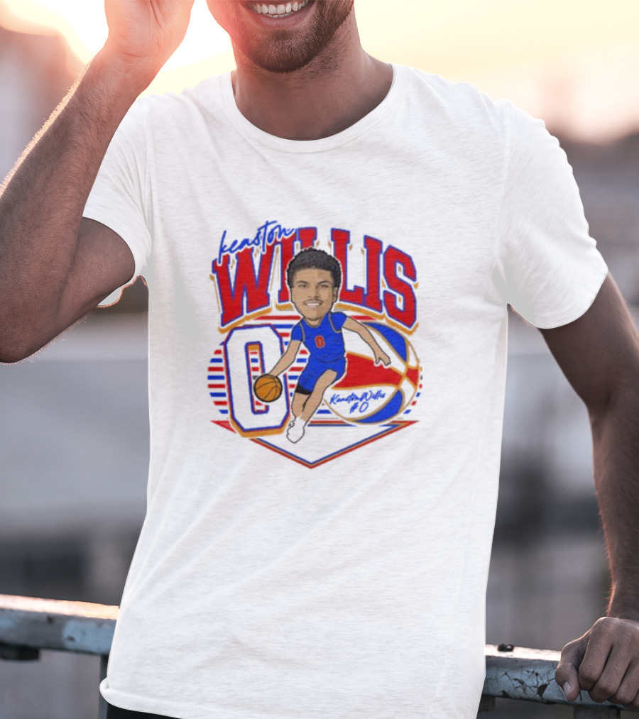 Keaston Willis 0 Basketball Design Tulsa Guard Player T-Shirt