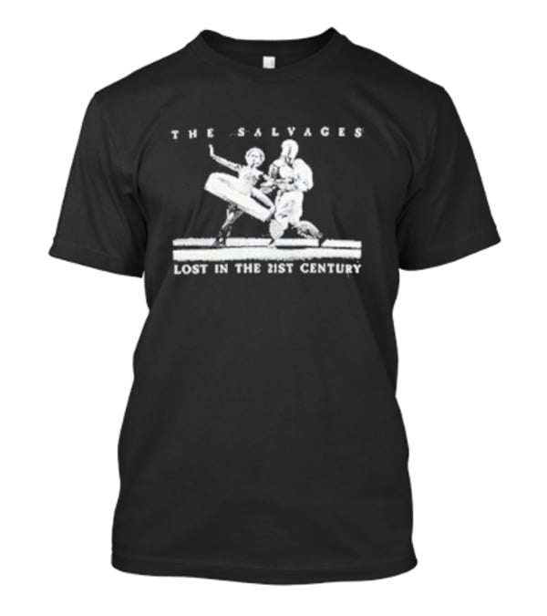 The Salvages Lost In The 21st Century Iconic Robot And Diver Scene T-Shirt