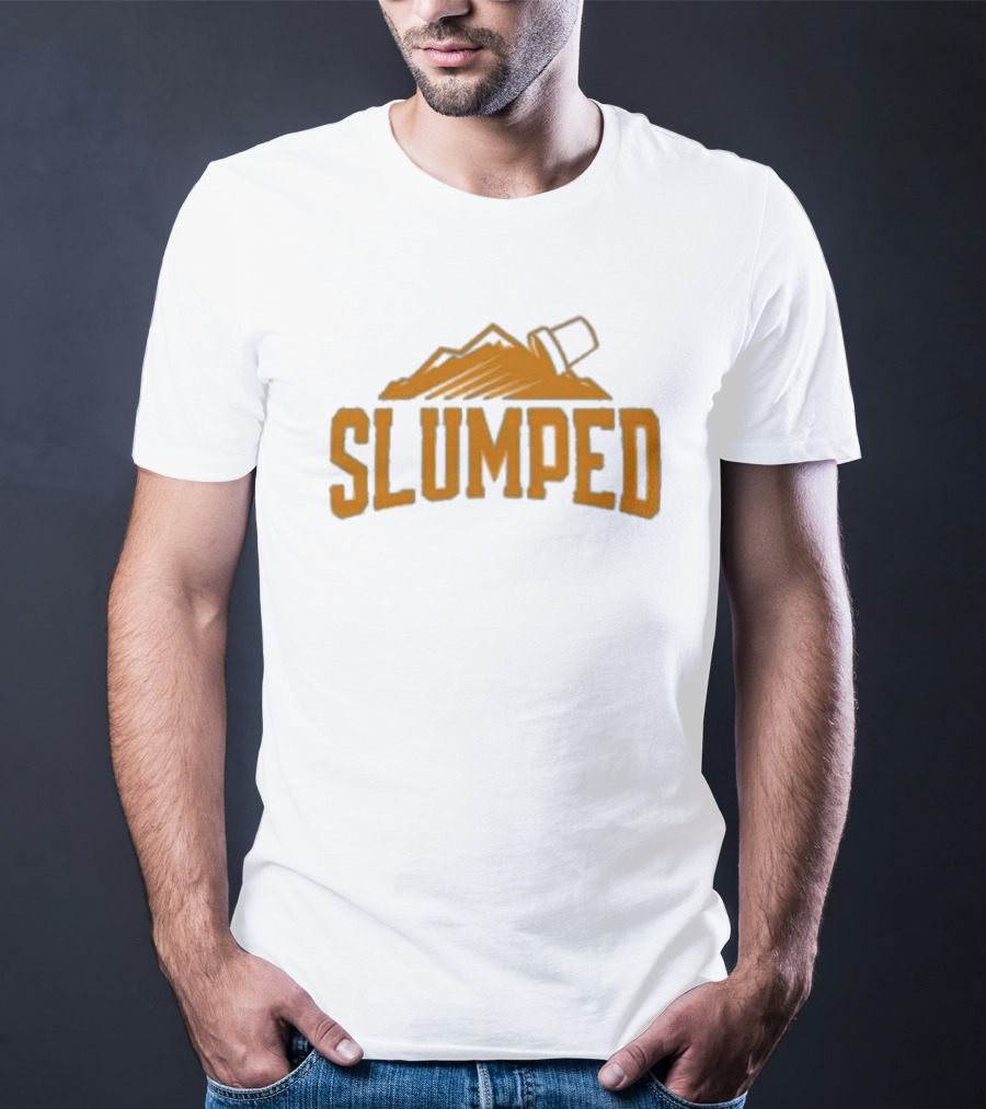 Slumped Gold Mountain Cup T-Shirt