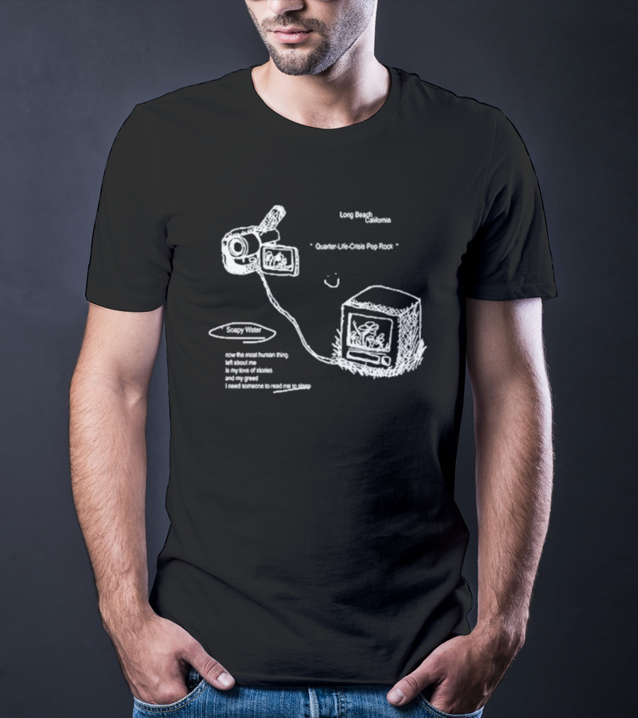 Chase Petra Soapy Water Long Beach California Quarter-Life-Crisis Pop Rock T-Shirt