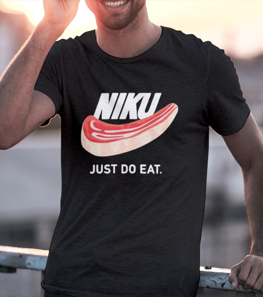 Niku Just Do Eat Steak Slice T-Shirt