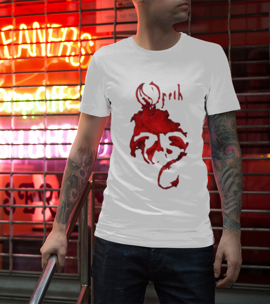 Opeth Heritage Red Skull T-Shirt