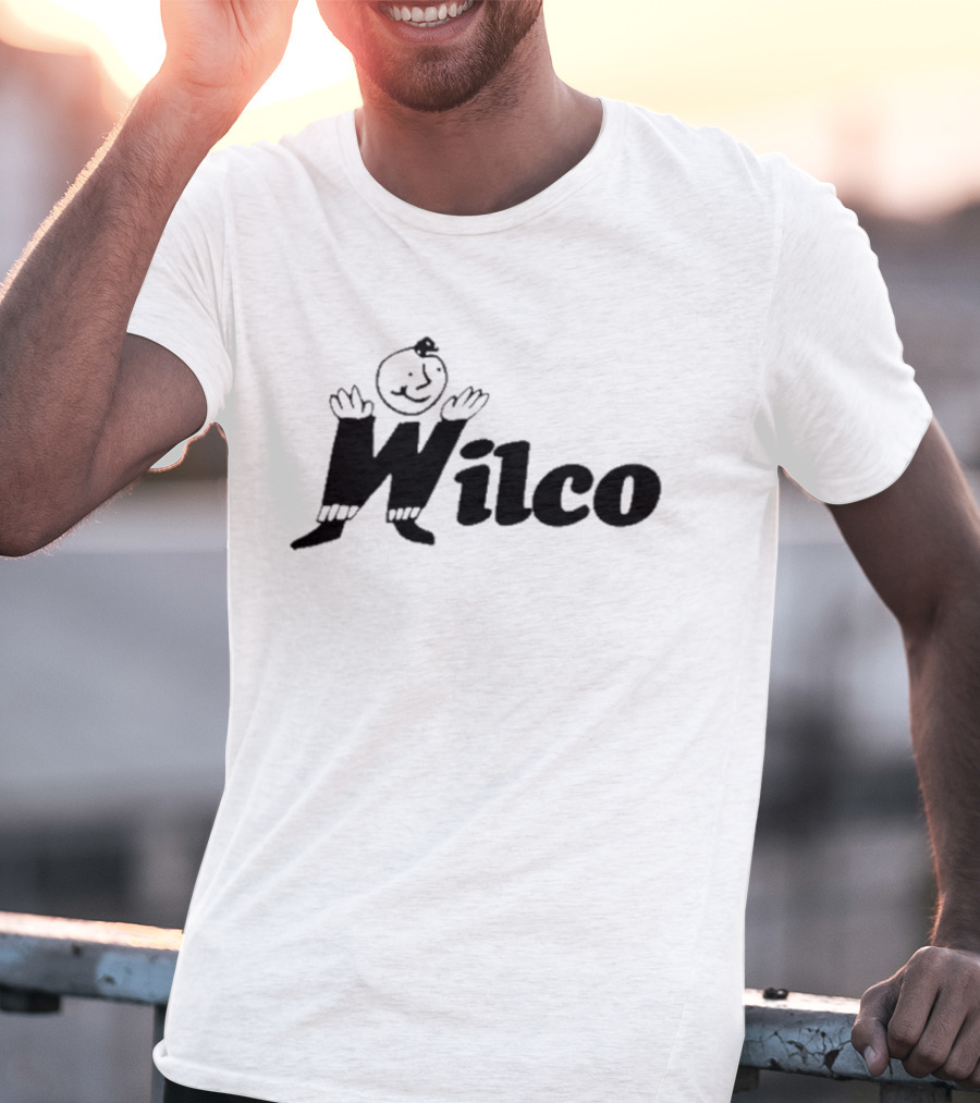 Wilco Iconic Cartoon Logo Wilco Madalyn Stefanak T-Shirt