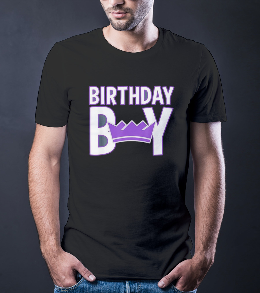Birthday Boy Sacramento Kings NBA T-Shirt