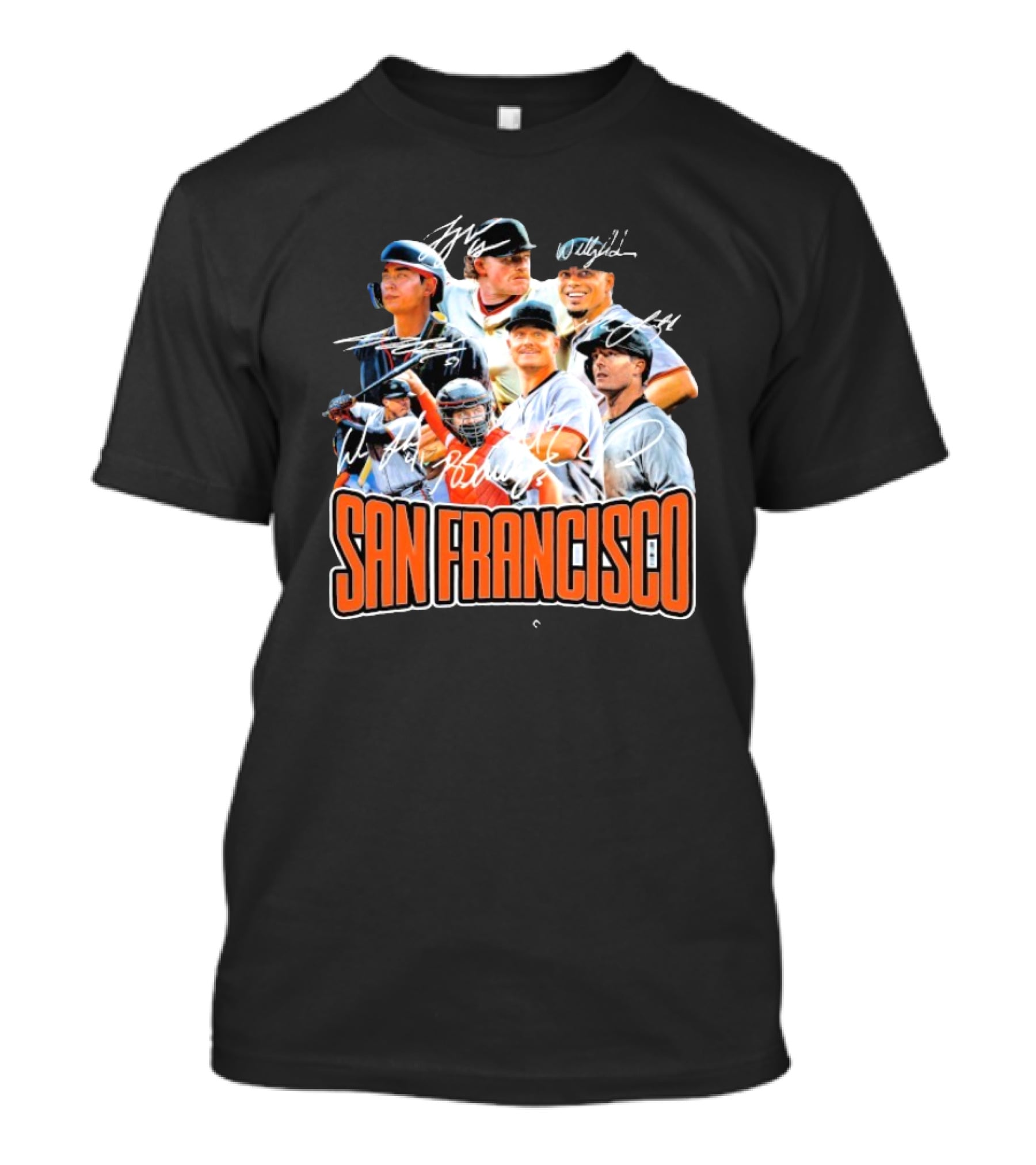 San Francisco Giants MLB Players Series Signatures 2025 T-Shirt