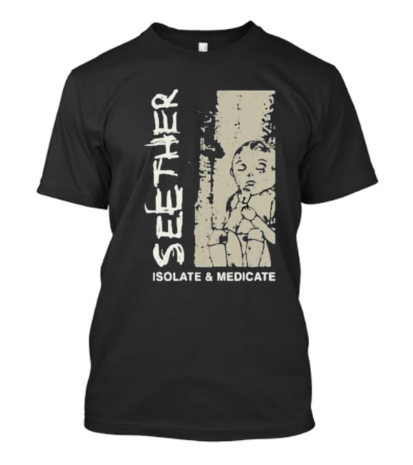 Seether Isolate And Medicate Grunge Child Sketch T-Shirt