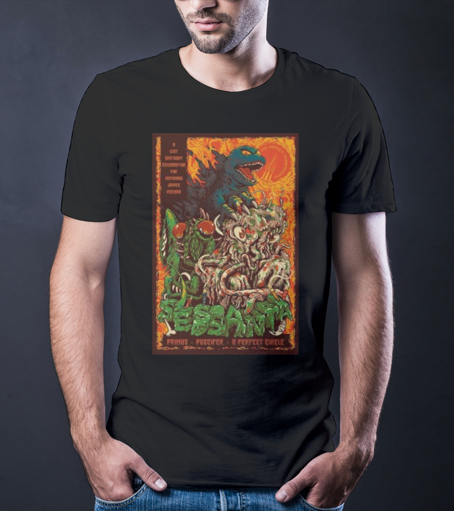 Sessanta Maynard James Keenan 60th Birthday Celebration Primus Puscifer A Perfect Circle T-Shirt