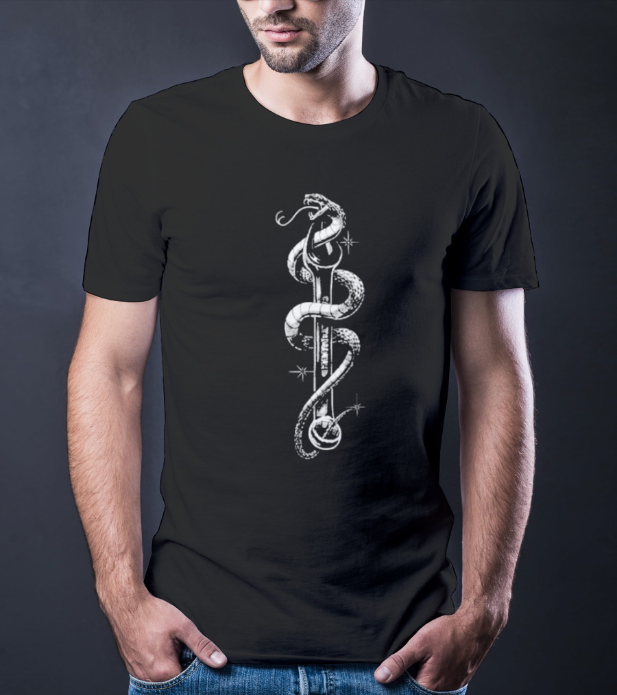 Aston Martin Aramco F1 Dom Dolla Snake Sword Collaboration T-Shirt