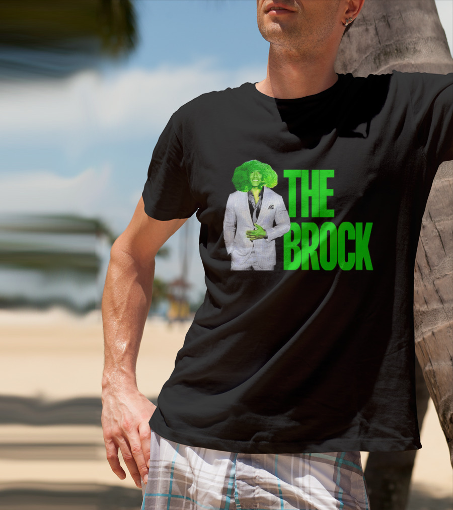 The Brock Broccoli Green Suit Parody T-Shirt