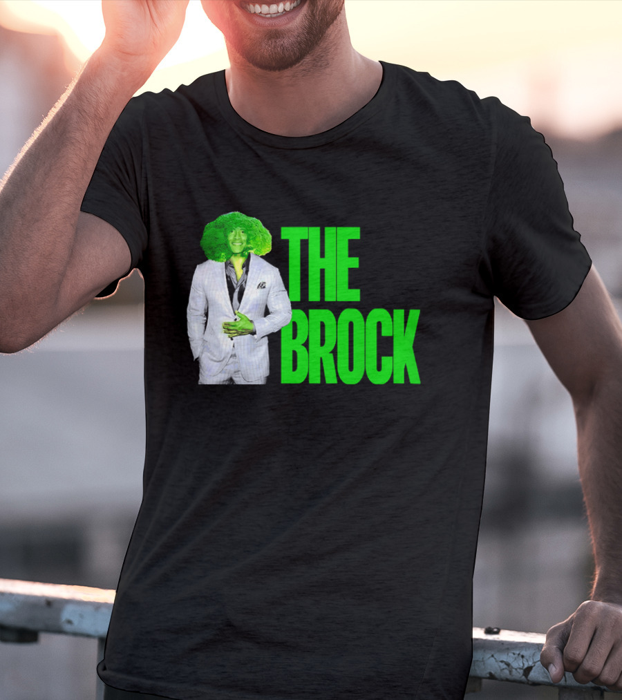 The Brock Broccoli Green Suit Parody T-Shirt