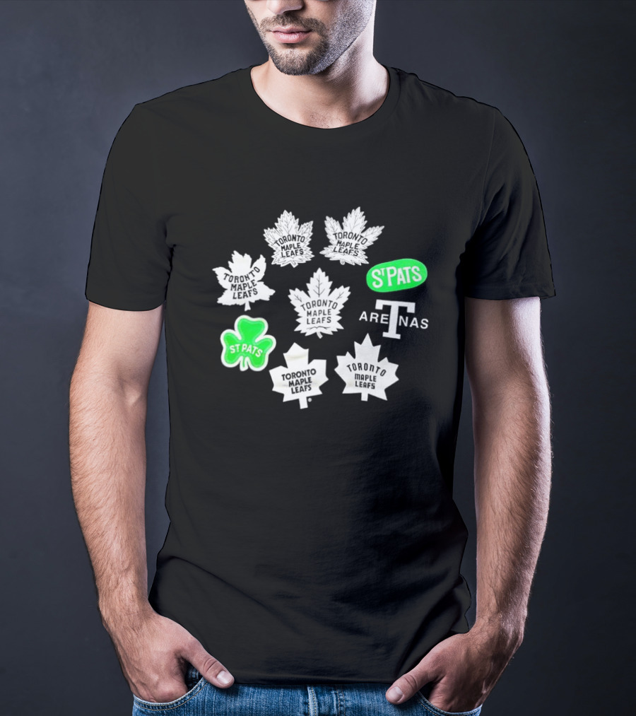 St Pats Arenas Toronto Maple Leafs Shamrock Classic T-Shirt
