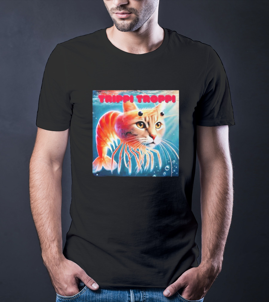 Trippi Troppi Cat Shrimp Hybrid T-Shirt