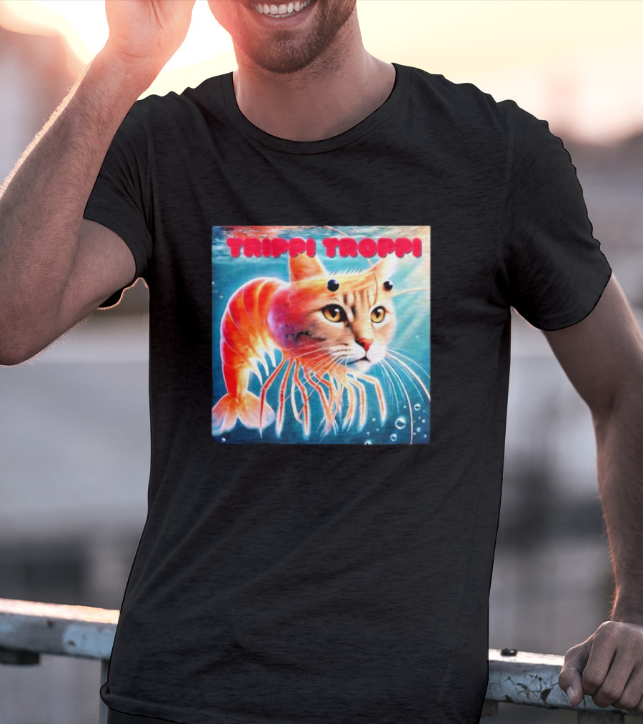 Trippi Troppi Cat Shrimp Hybrid T-Shirt