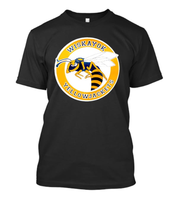 Wiskayok Yellowjackets Buzzing Insect Emblem T-Shirt