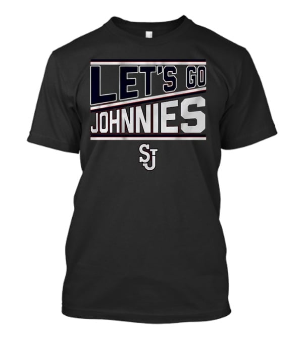 St. John’s Basketball Let's Go Johnnies SJ T-Shirt