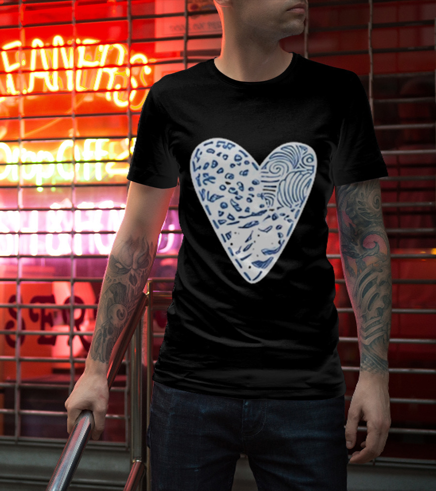 Surf Sisters Dark Heart T-Shirt